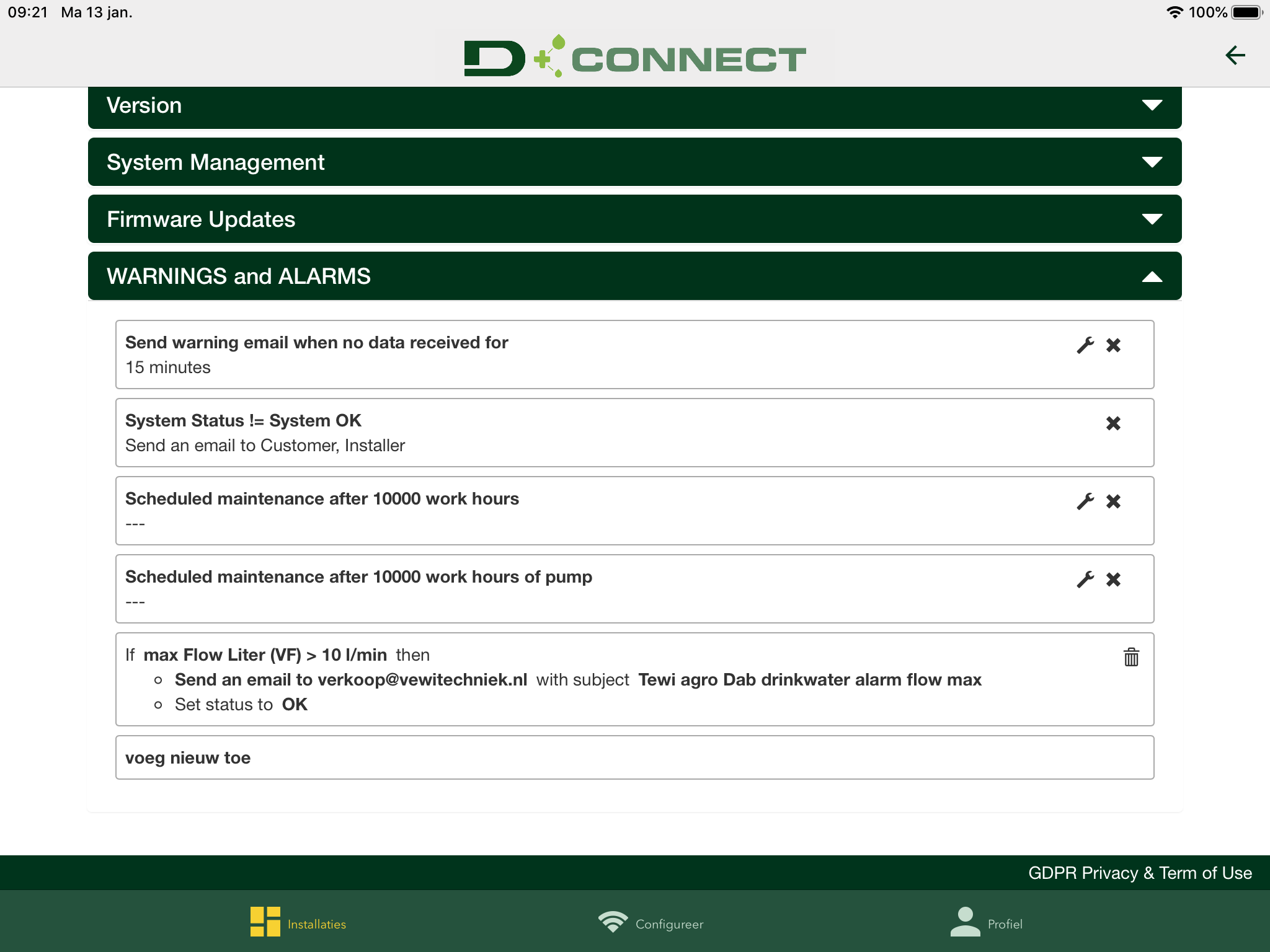 DAB Dconnect online servicerouter - Image 2
