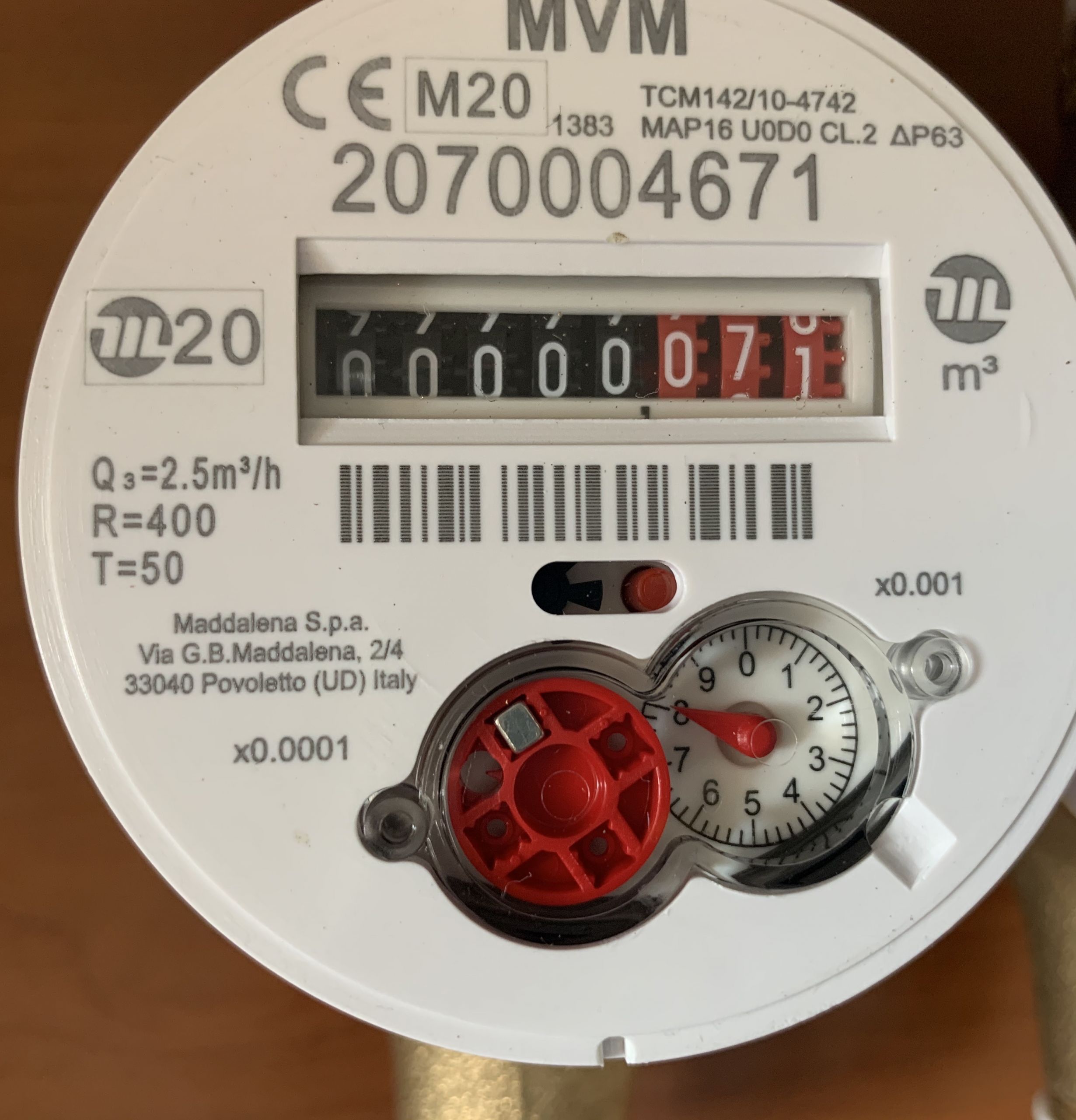 Pulsgever voor Maddalena MVM watermeter Reed contact - Afbeelding 7