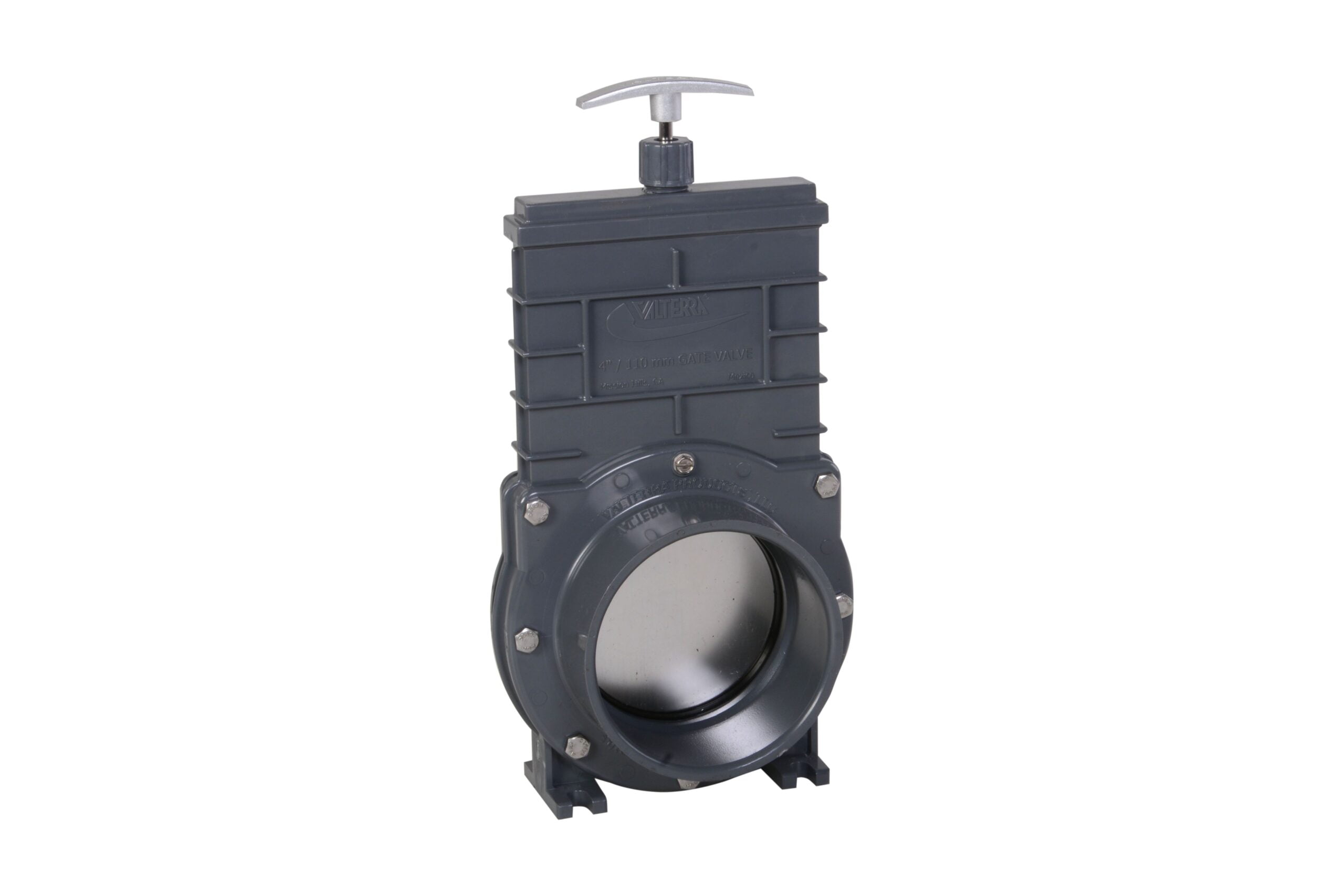 schuifafsluiter PVC pneumatisch 63 mm - 90 mm -110 mm - Afbeelding 3